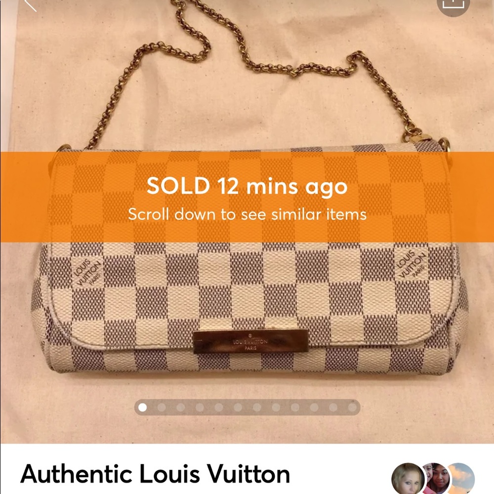 ‼️SOLD‼️‼️Dont buyAuthentic Louis Vuitton Favorite